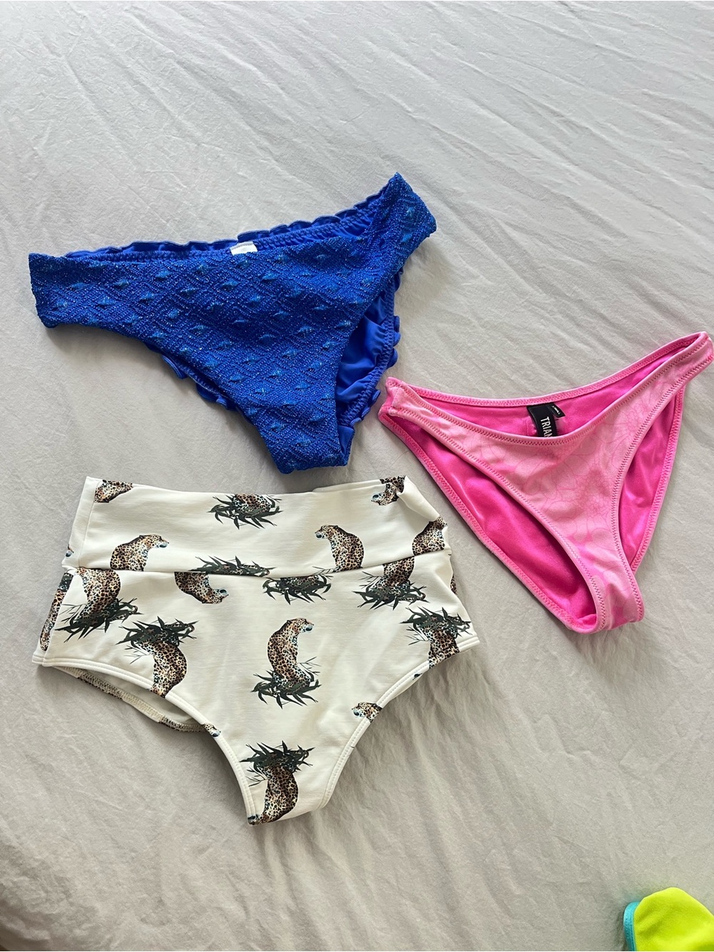 Triple Bikini Bottom Bundle- Montce, Luli Fama, Triangle